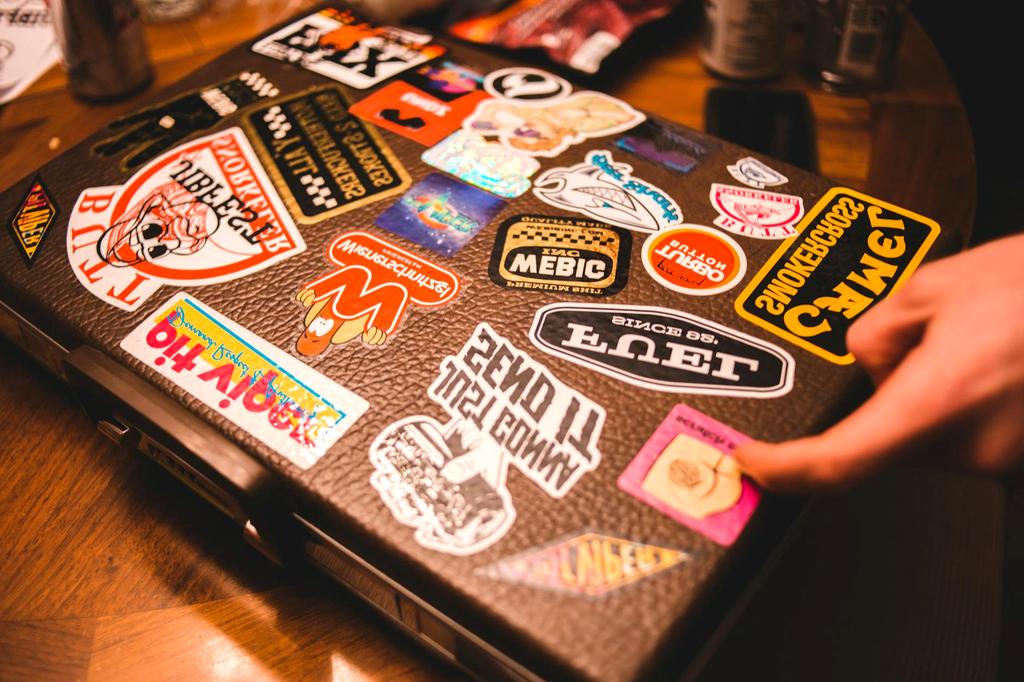 Travel packing essentials neatly organized